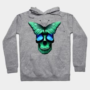 butterfly skull Hoodie